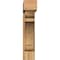 Ekena Millwork Olympic Block Rough Sawn Bracket w/ Offset Brace, Western Red Cedar, 8"W x 32"D x 38"H BKT0806X32X38OLY05RWR - alternate 3